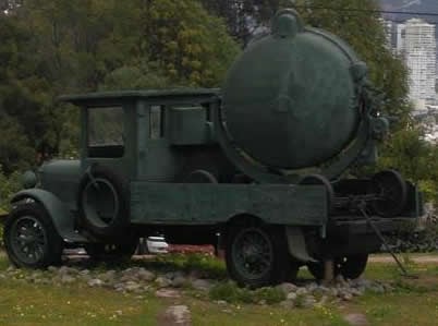 PRIMEROS VEHÍCULOS EN LA INFANTERÍA DE MARINA